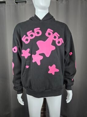 Sp5der Beluga Angel Number Black/Pink